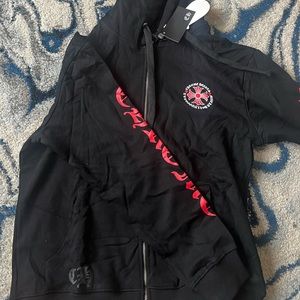 Chrome hearts red zipup